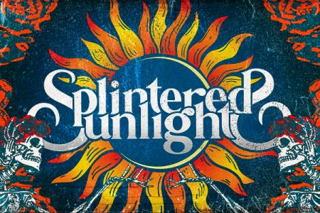Splintered Sunlight logo with a sun illustration with wavy rays of sunshine