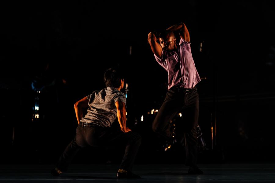 Jamaal Bowman and William Okajima performing The Gettin’